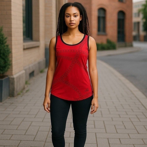Cirque Du Soleil Tops - Michael Jackson Cirque Du Soleil "One" Red Tank Top Size M